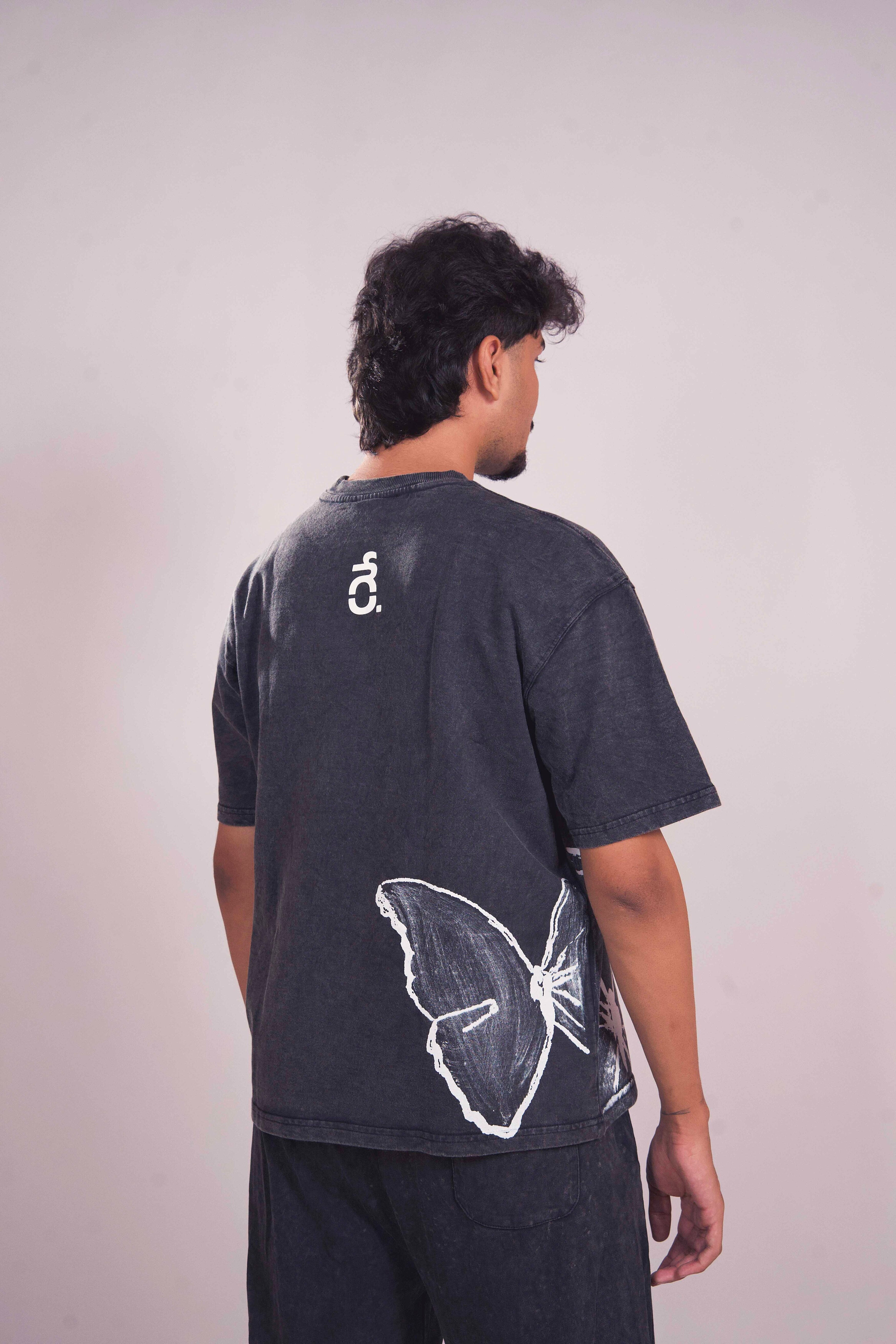 Butterfly Oversized Tee