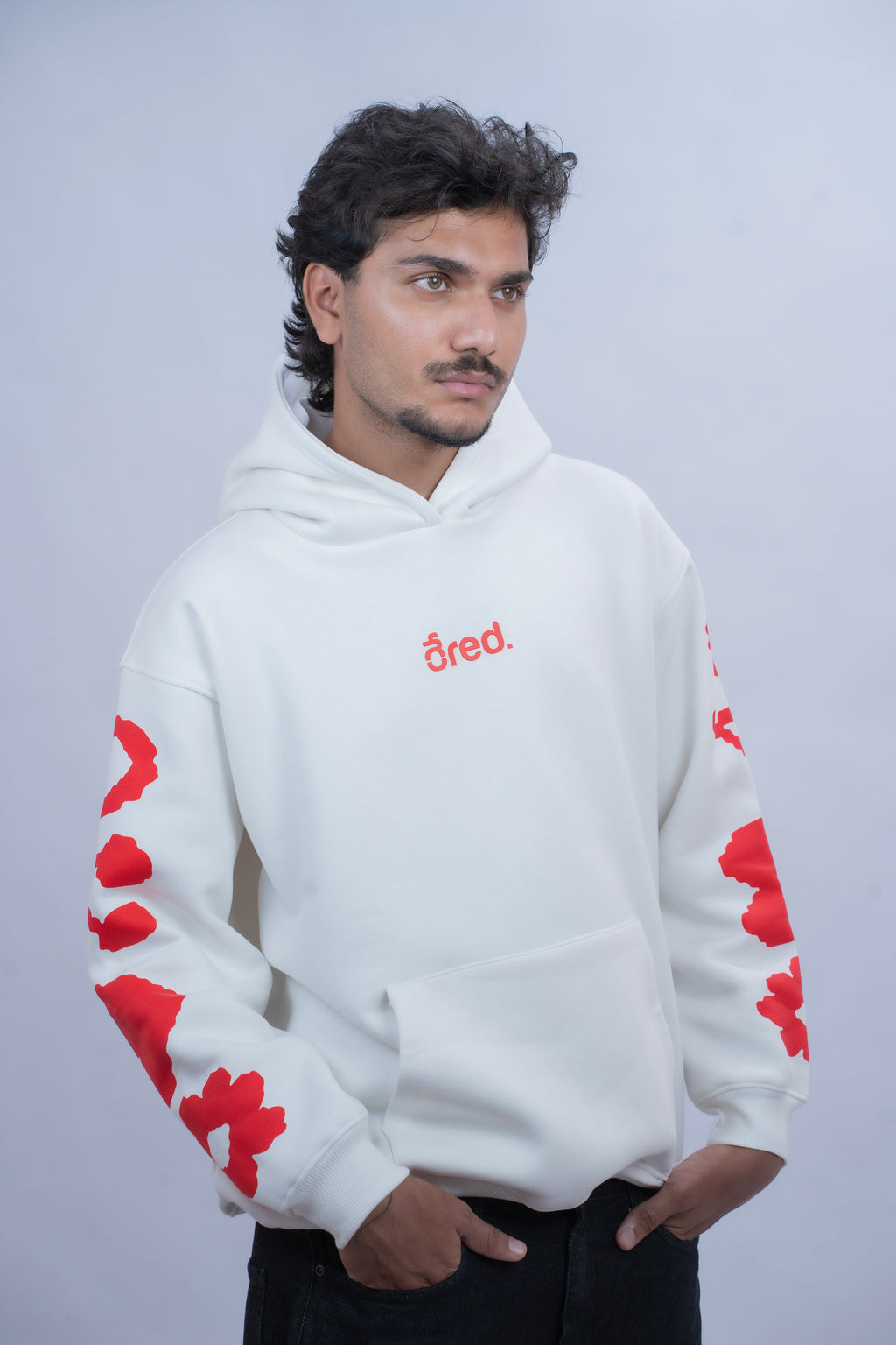 The White Art Hoodie