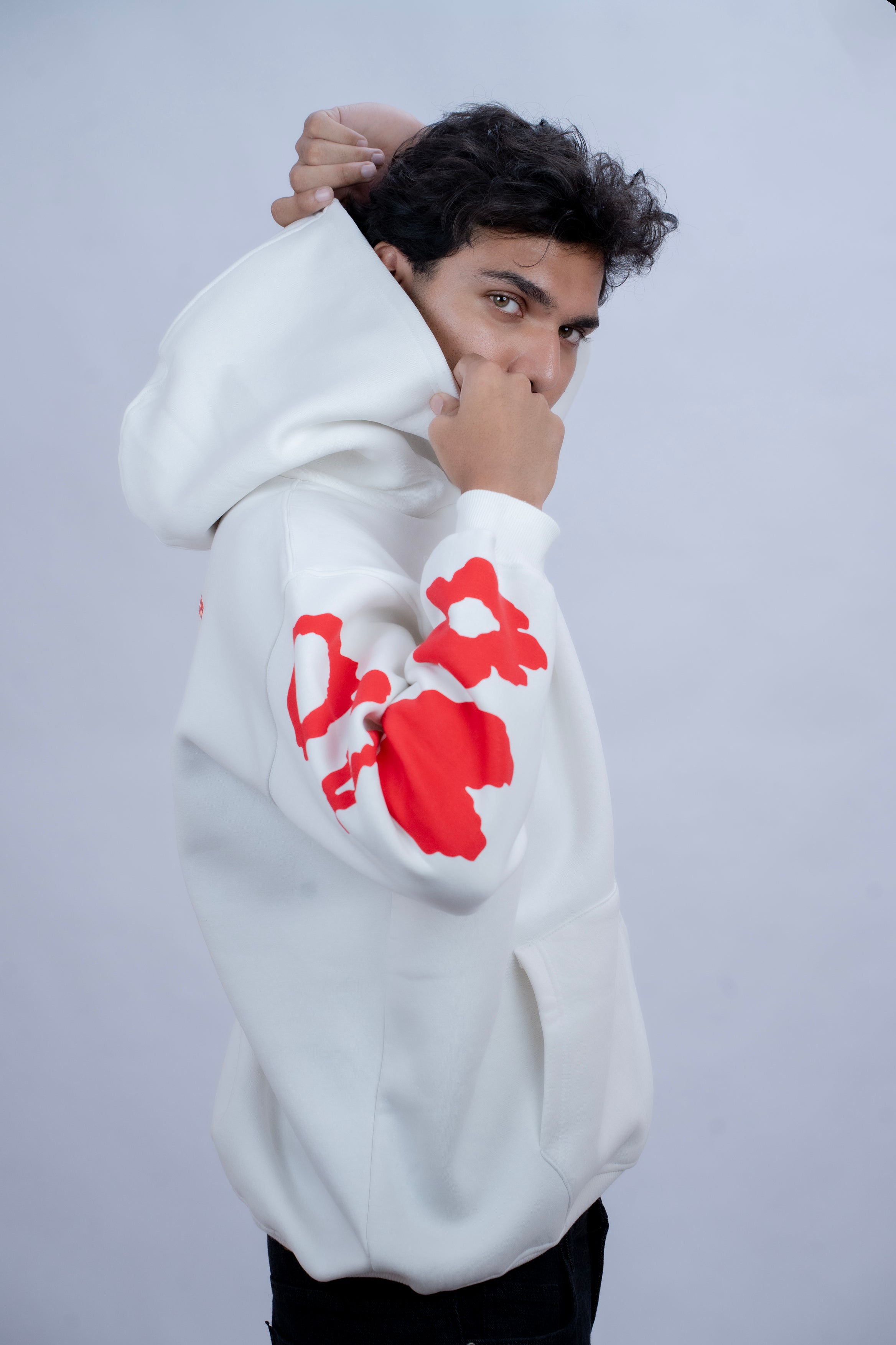 The White Art Hoodie