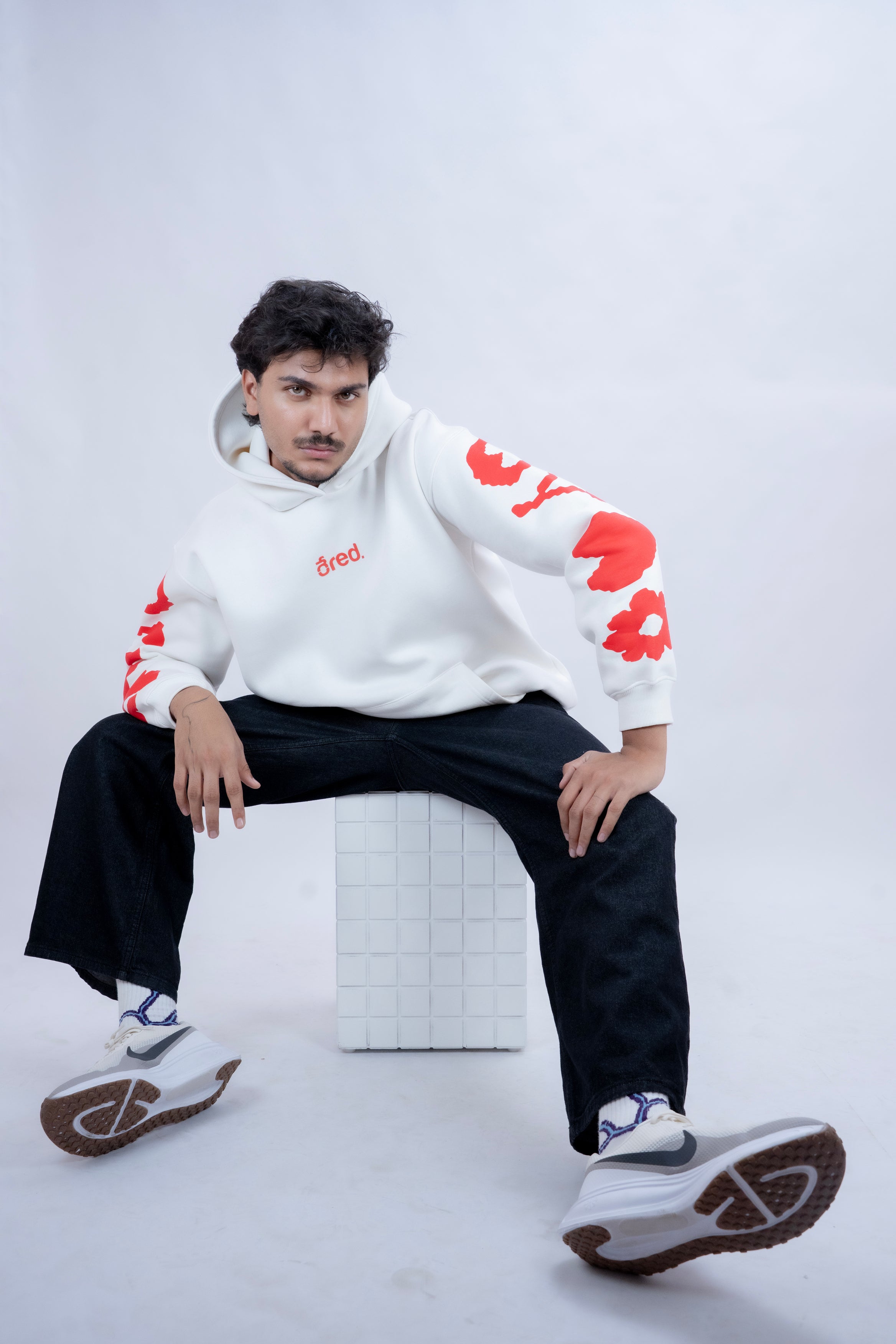 The White Art Hoodie