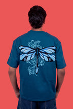 Dragon fly oversized tee