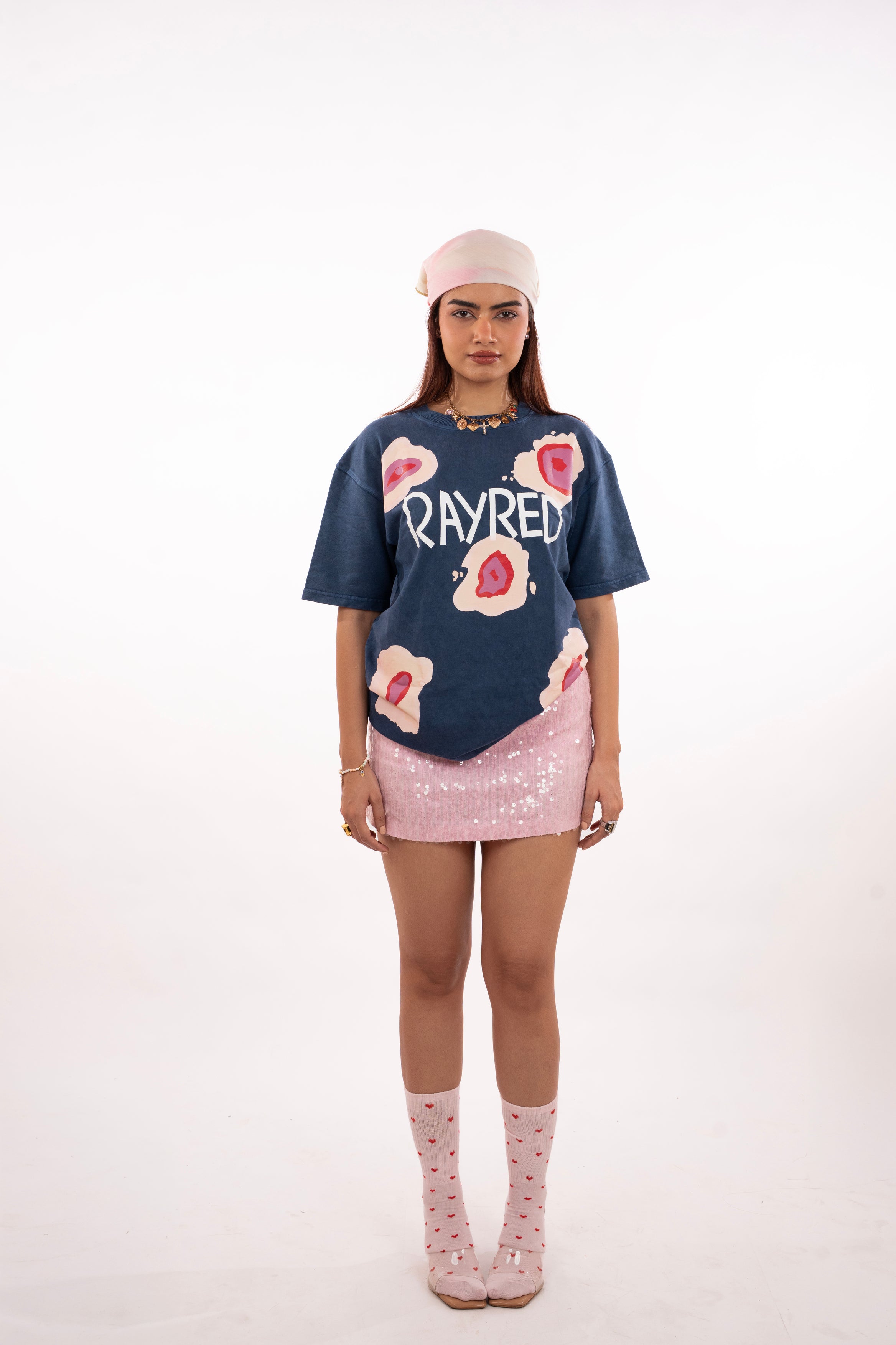 Blue Trunk Oversized Tee