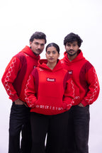 Red Bold Hoodie